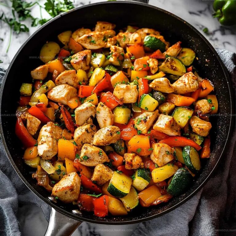 Chicken Vegetables Skillet Recipe