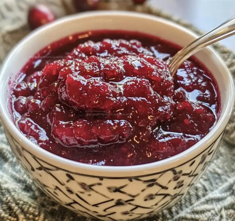 Cranberry Sauce Recipe