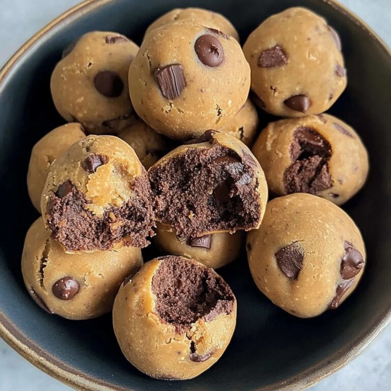 Brookie Protein Balls Recipe