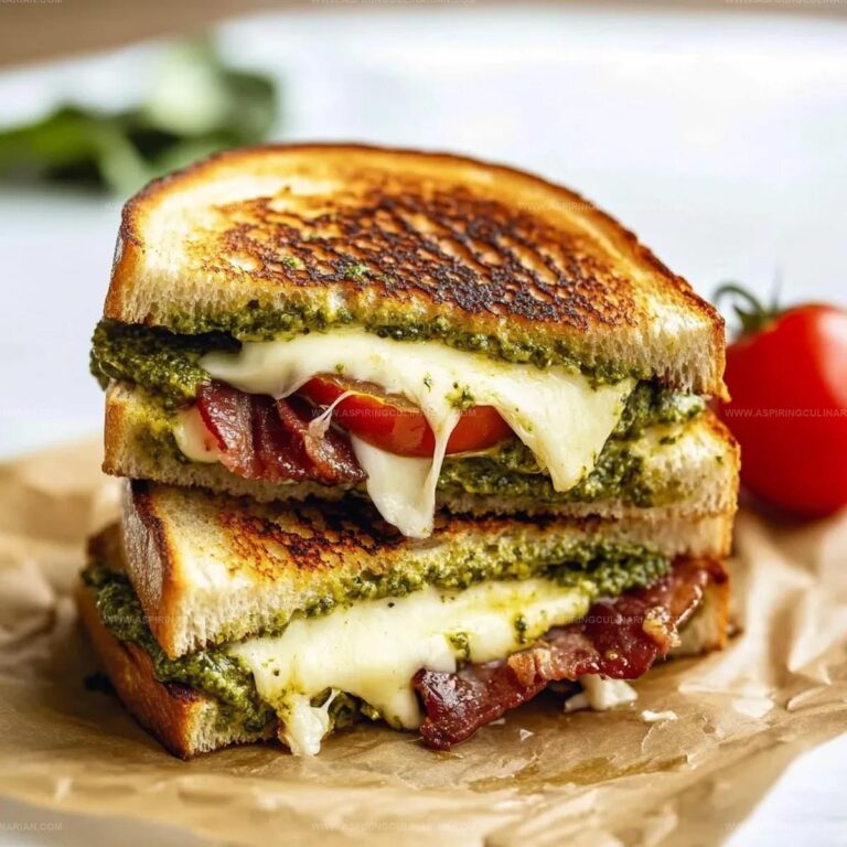 Pesto Grilled Cheese Sandwich Recipe