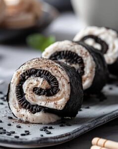 2-ingredient Oreo Sushi Recipe