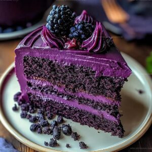 7759727 Purple Velvet Cake White Chocolate Frosting Recipe