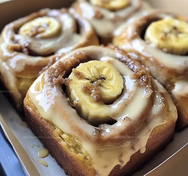 Banana Bread Cinnamon Rolls Recipe
