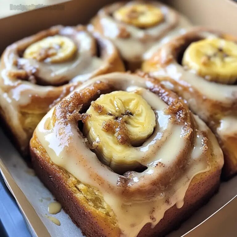 Banana Bread Cinnamon Rolls Recipe