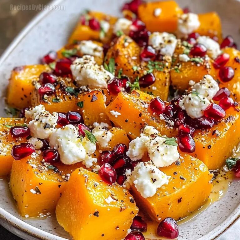Roasted Butternut Squash With Goat Cheese Recipe