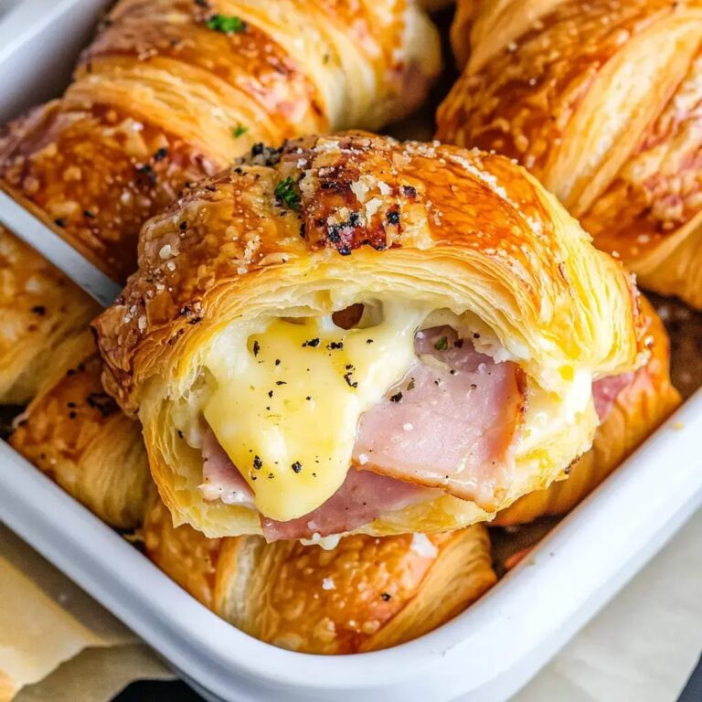 Ham Cheese Croissants Recipe