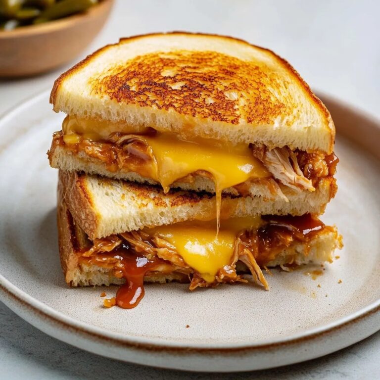 Bbq Chicken Grilled Cheese Recipe