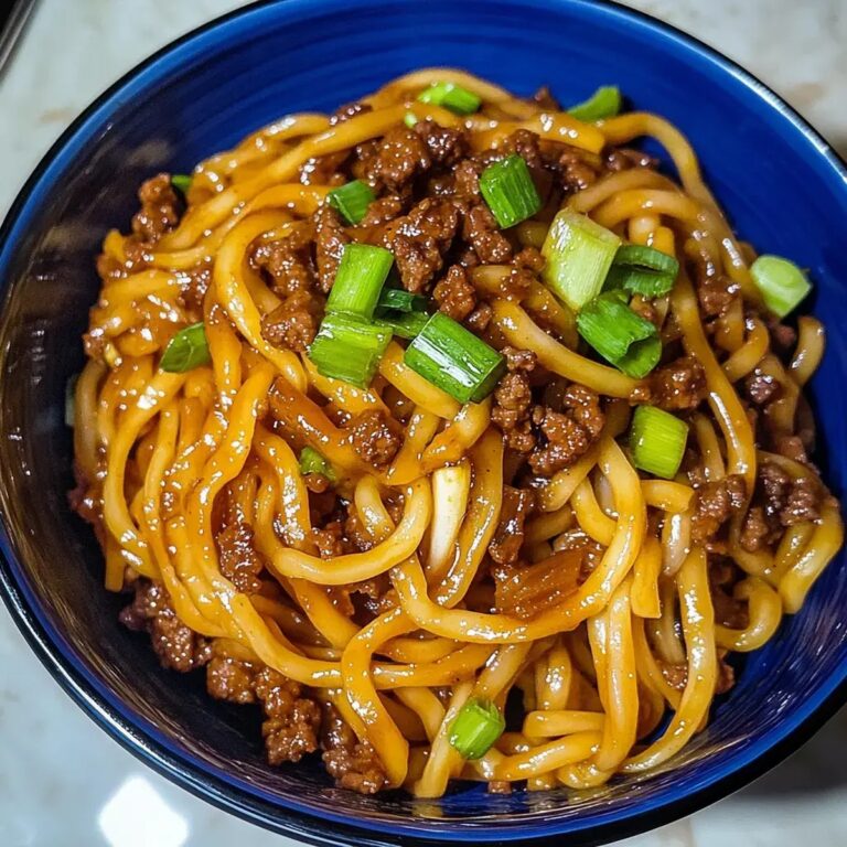 Mongolian Ground Noodles Recipe