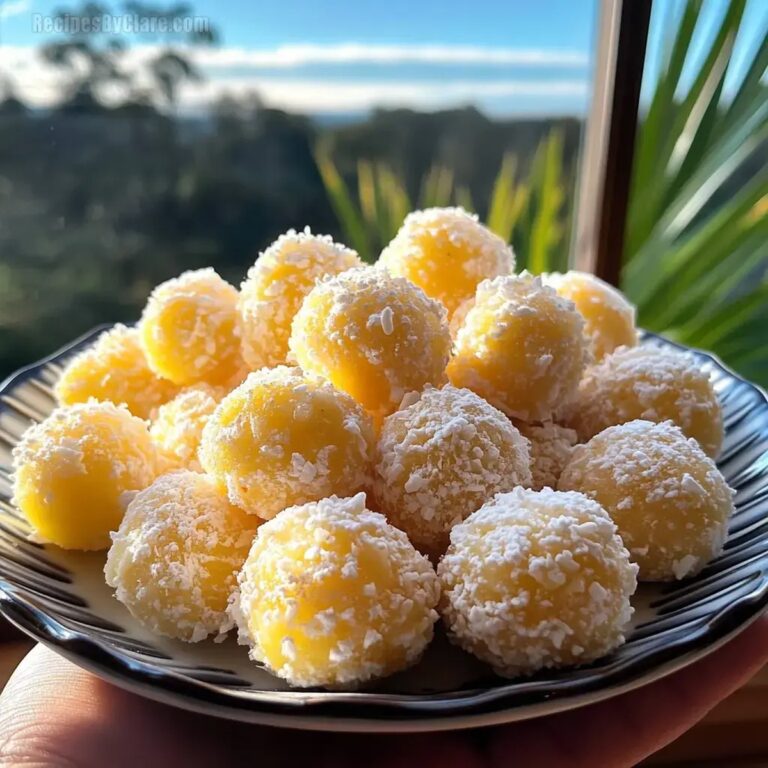 Pineapple Christmas Balls Recipe