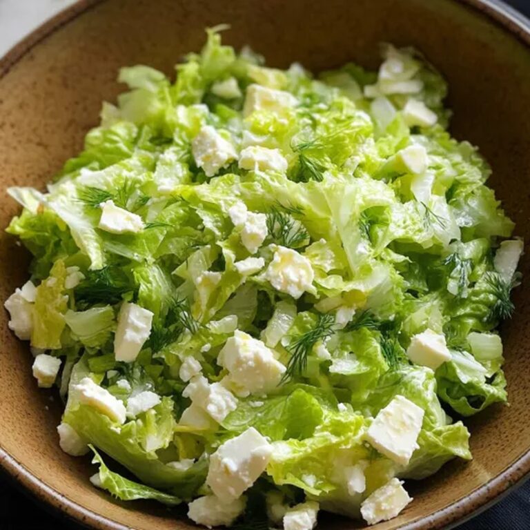 Maroulosalata Greek Lettuce Salad Recipe