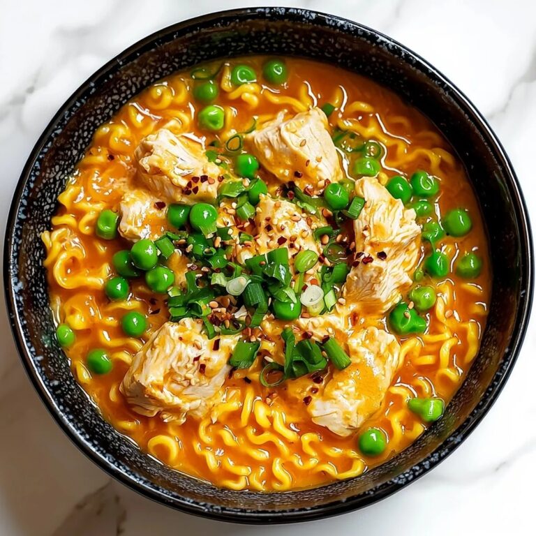 Cheesy Chicken Ramen Recipe