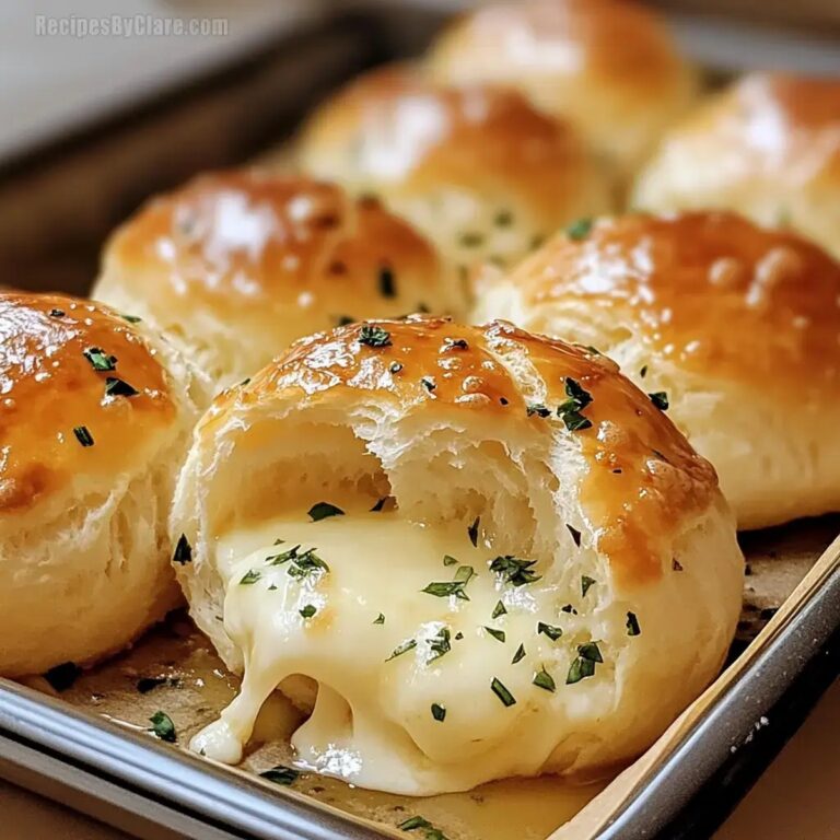 Pillsbury Biscuit Garlic Butter Cheese Bombs Recipe