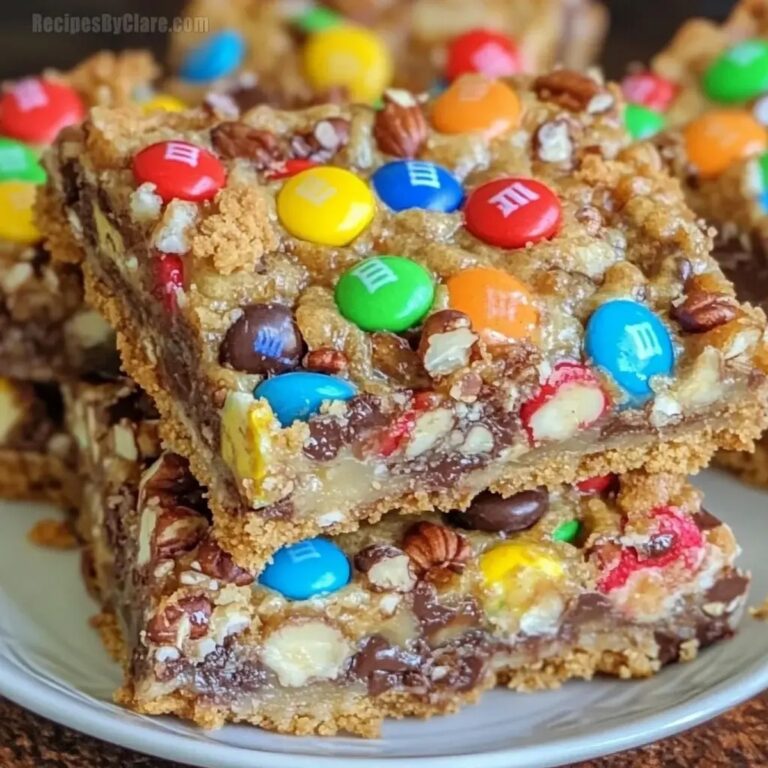 Butter Pecan Mm Magic Bars Recipe