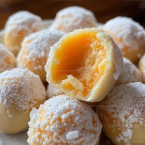 White Chocolate Orange Creamsicle Truffles Recipe