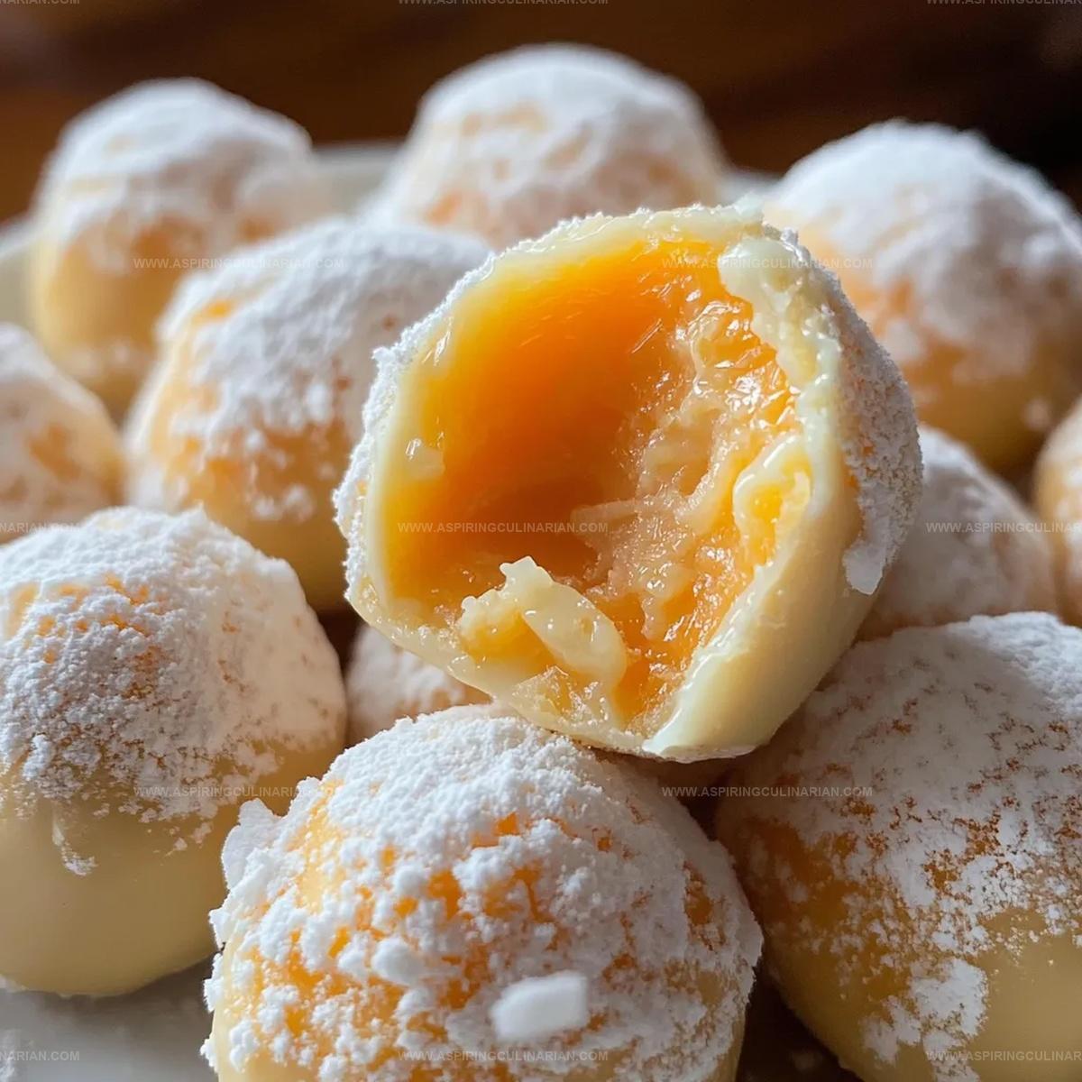 White Chocolate Orange Creamsicle Truffles Recipe