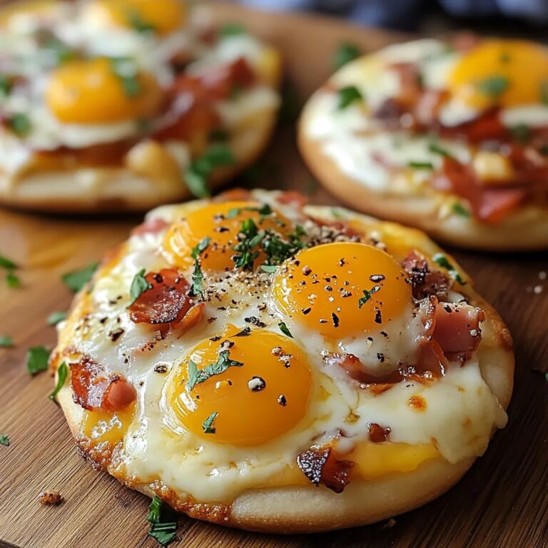English Muffin Breakfast Pizza Recipe