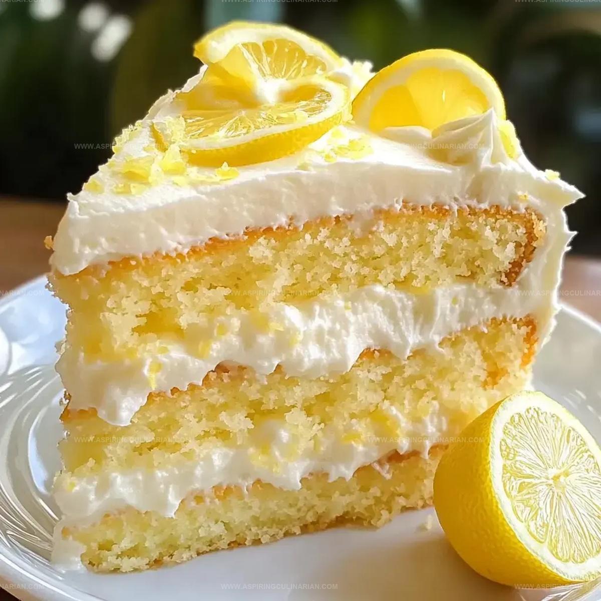 Lemon Heaven Cake Recipe