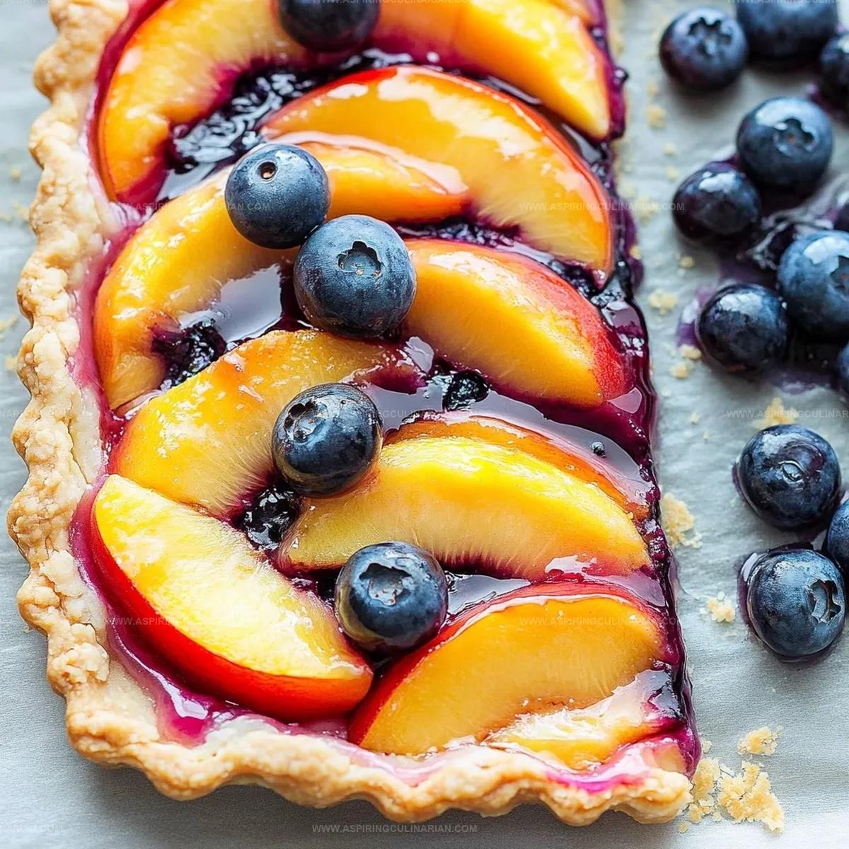 Blueberry Peach Tart Recipe