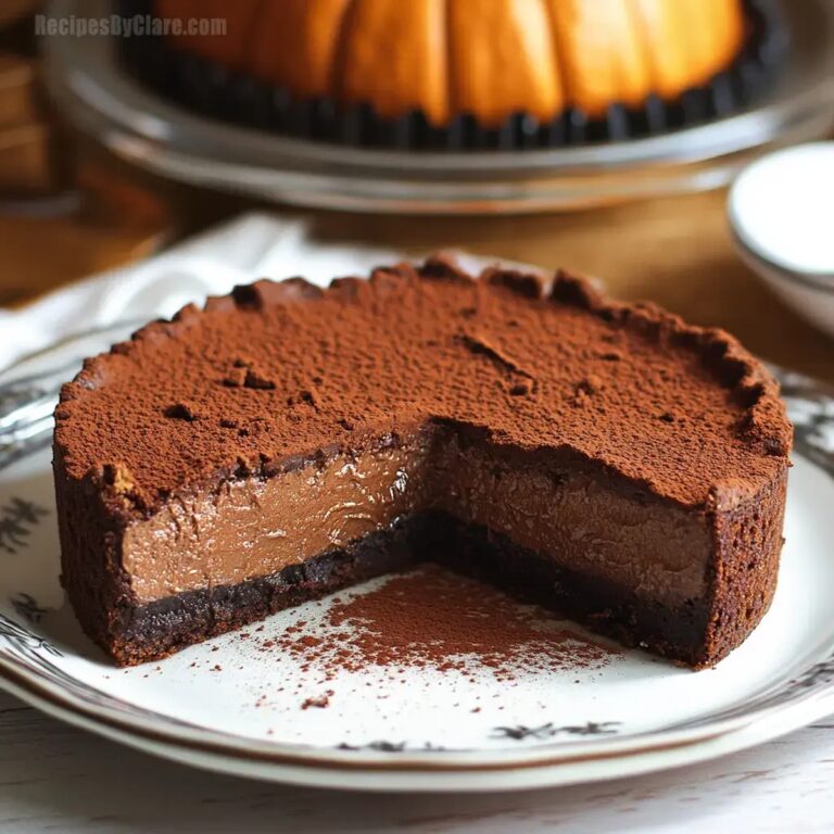 Gluten Free Chocolate Pumpkin Torte Recipe