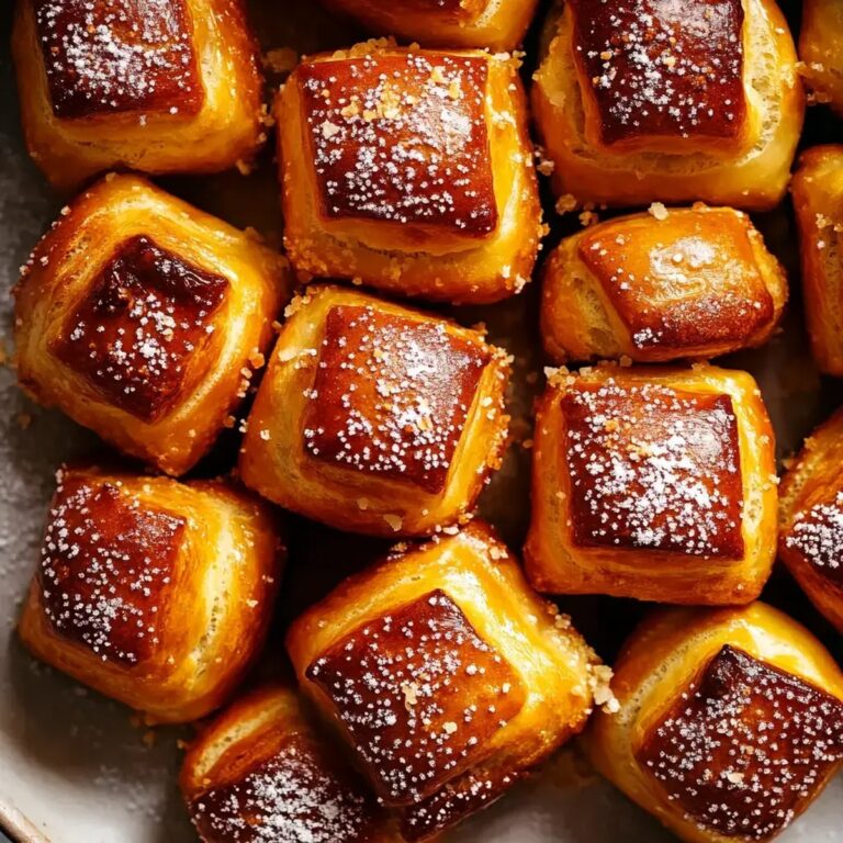 Buttery Soft Pretzel Bites Recipe