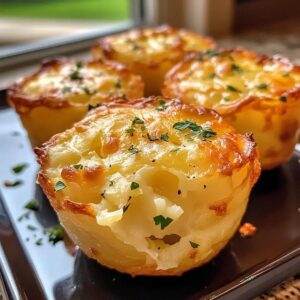 Cheesy Potato Puffs Recipe