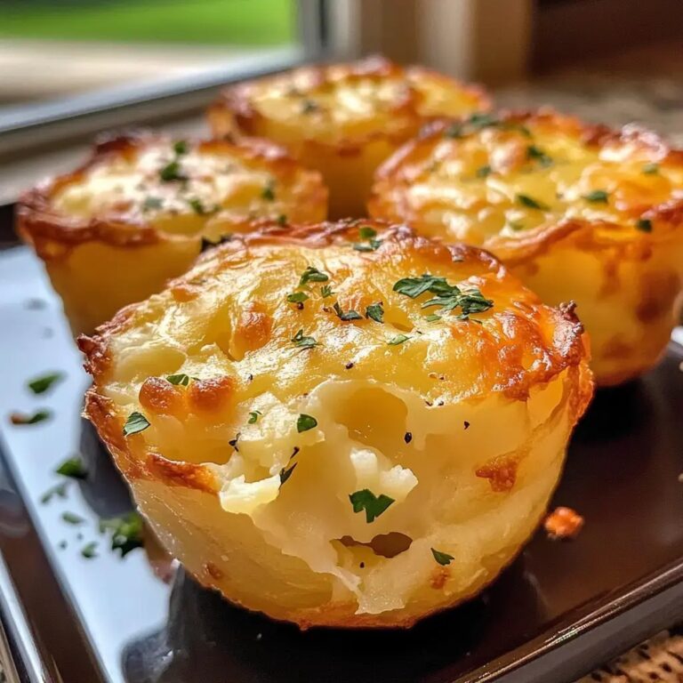 Cheesy Potato Puffs Recipe