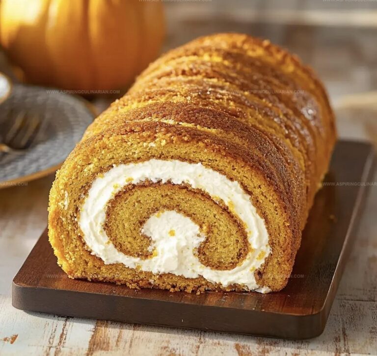 Pumpkin Roll Cake Recipe