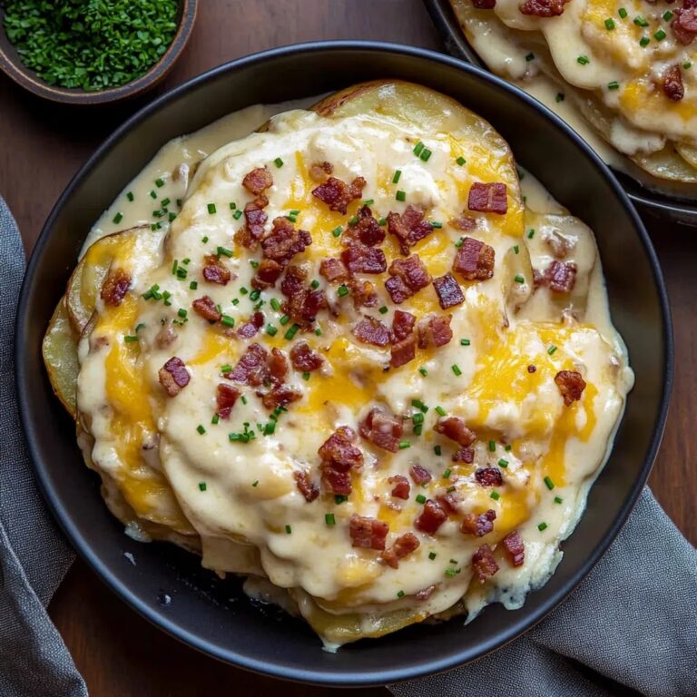 Loaded Scalloped Potatoes Recipe