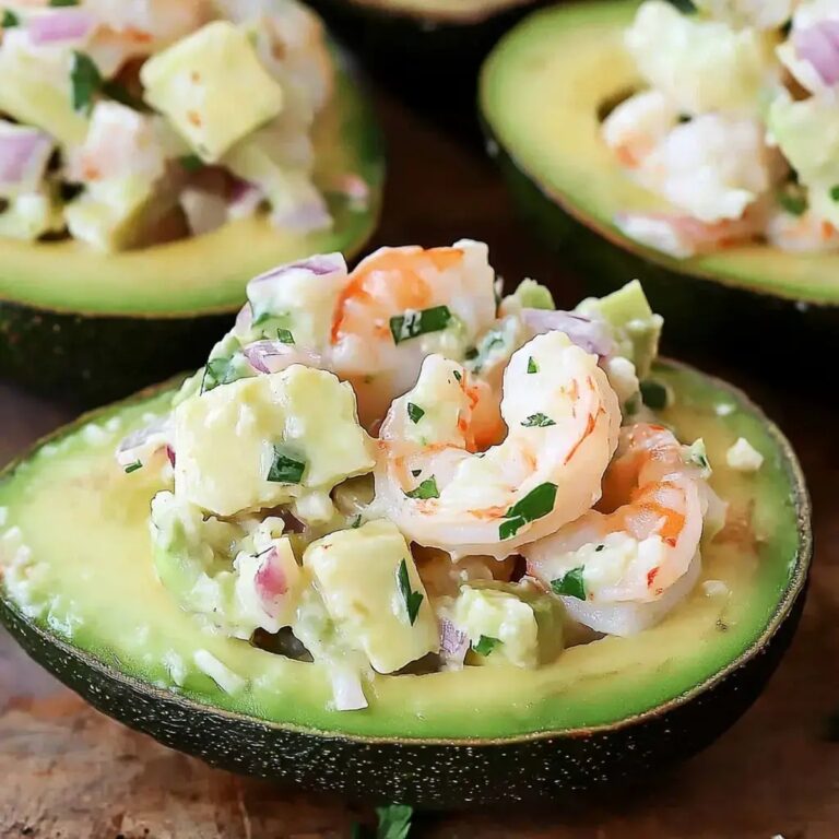 Shrimp Salad Stuffed Avocados Recipe