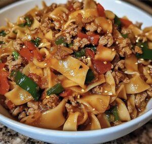 Italian Drunken Noodles Recipe