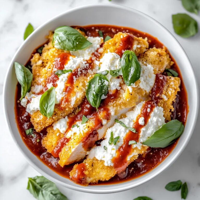 Chicken Parm Cottage Cheese Bowl Recipe