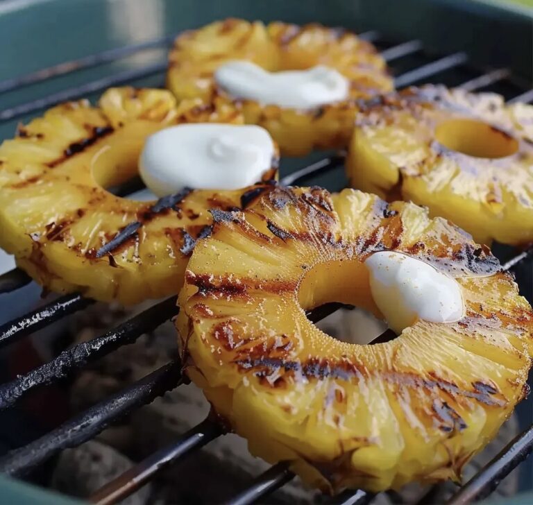 Sizzling Grilled Pineapple Slices Recipe