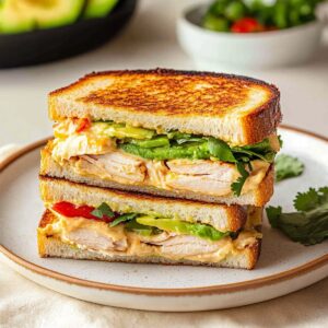 Chipotle Chicken Avocado Melt Recipe