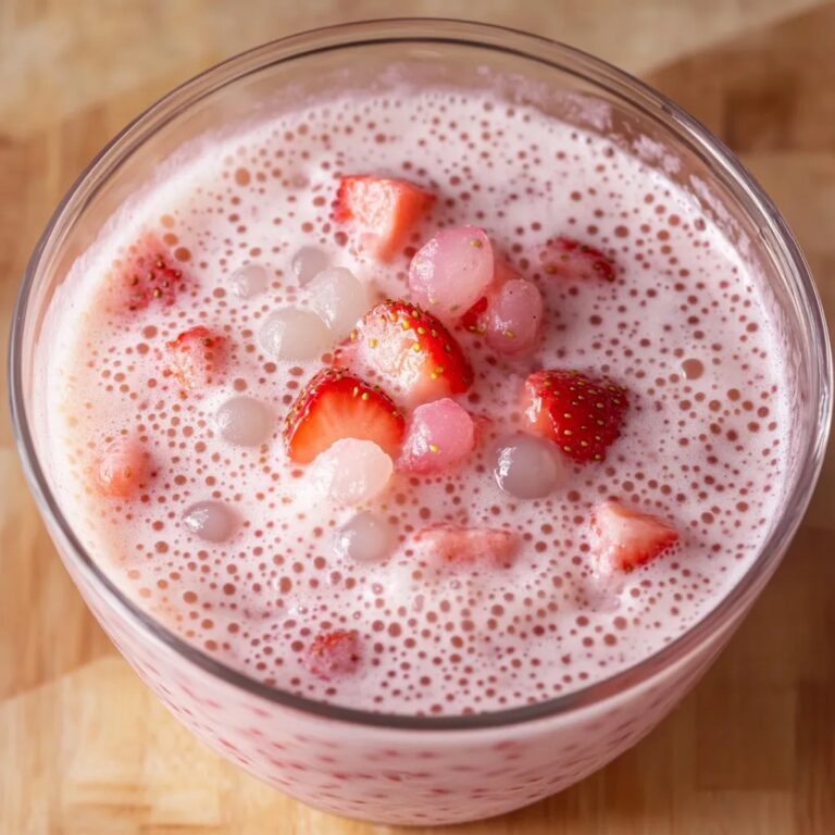 Strawberry Sago Recipe
