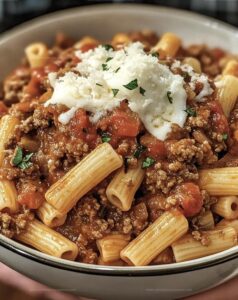Homemade Beefaroni Recipe