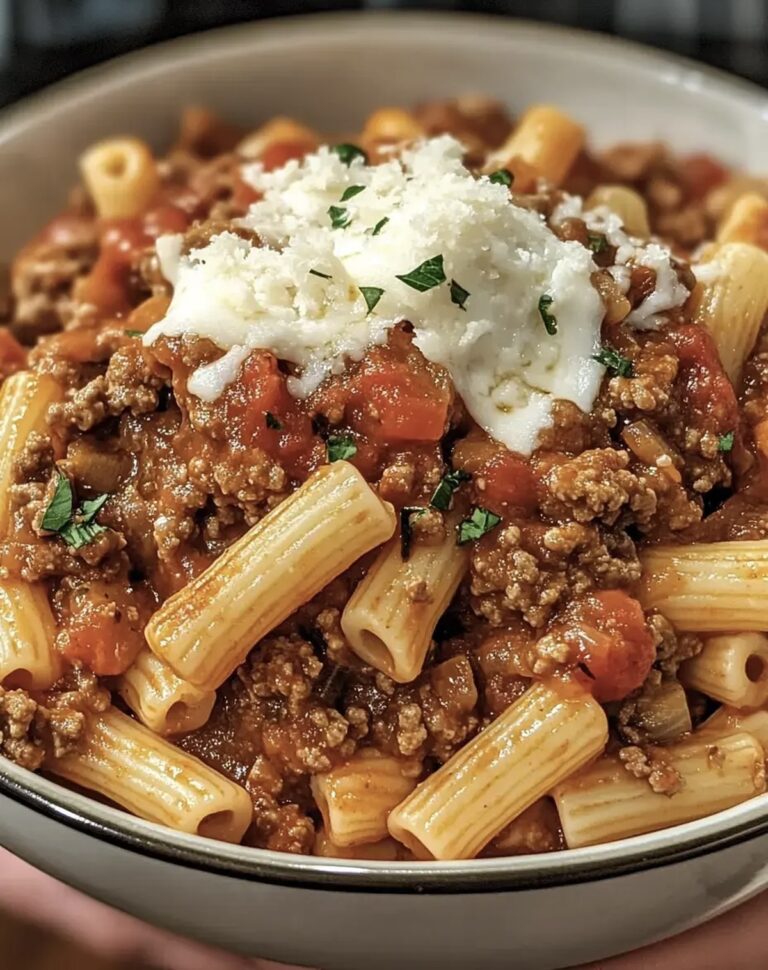 Homemade Beefaroni Recipe
