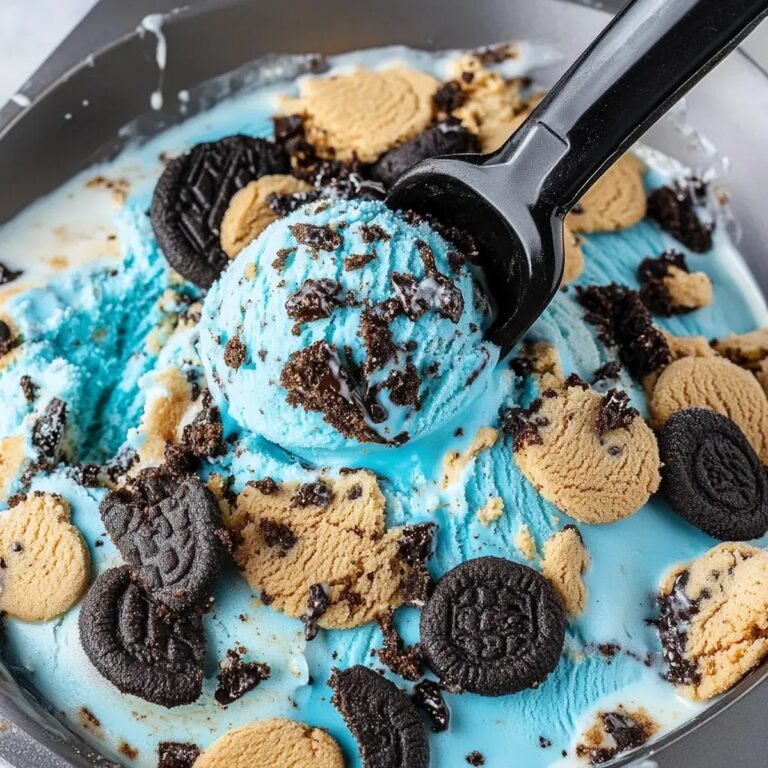 Cookie Monster Ice Cream Recipe