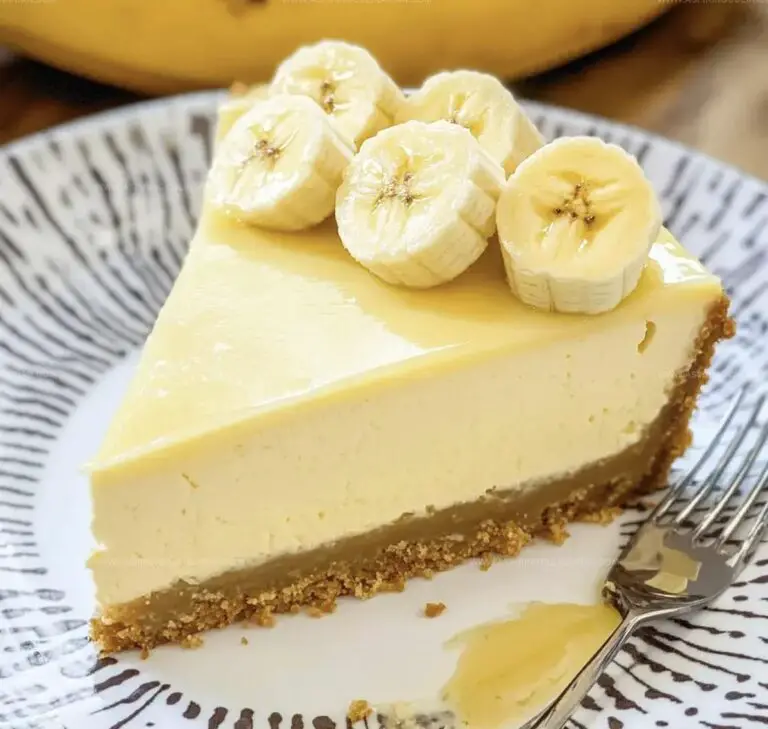 Banana Cream Cheesecake Bliss Recipe