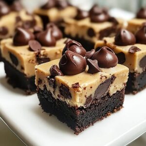 Cookie Dough Brownie Bites Recipe