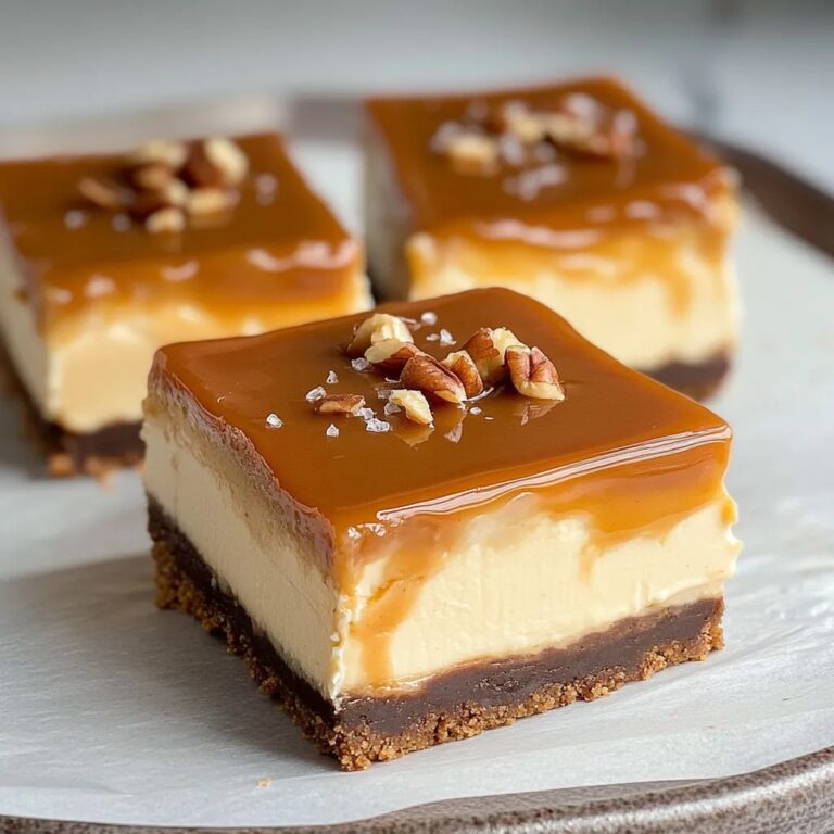 Dulce De Leche Cheesecake Bars Recipe