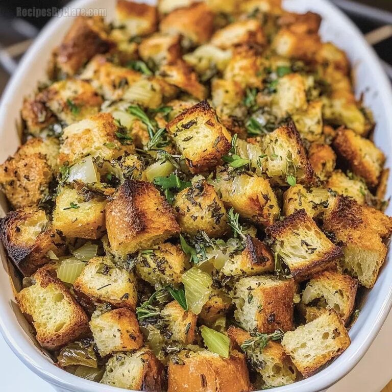 Classic Thanksgiving Stuffing Recipe