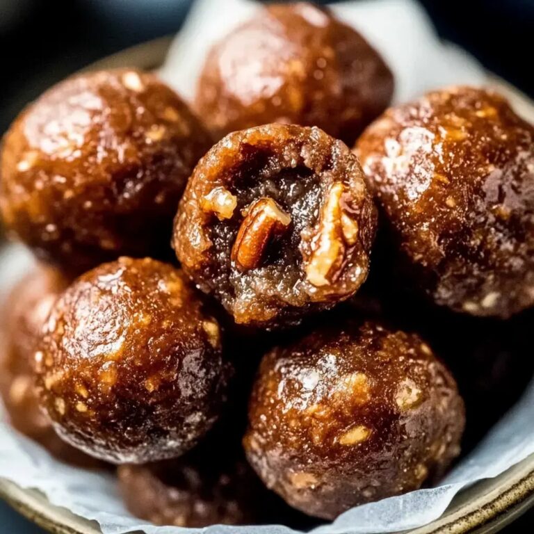 No Bake Pecan Pie Balls Recipe