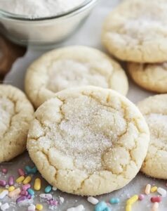 Soft And Chewy Sugar Cookies Recipe