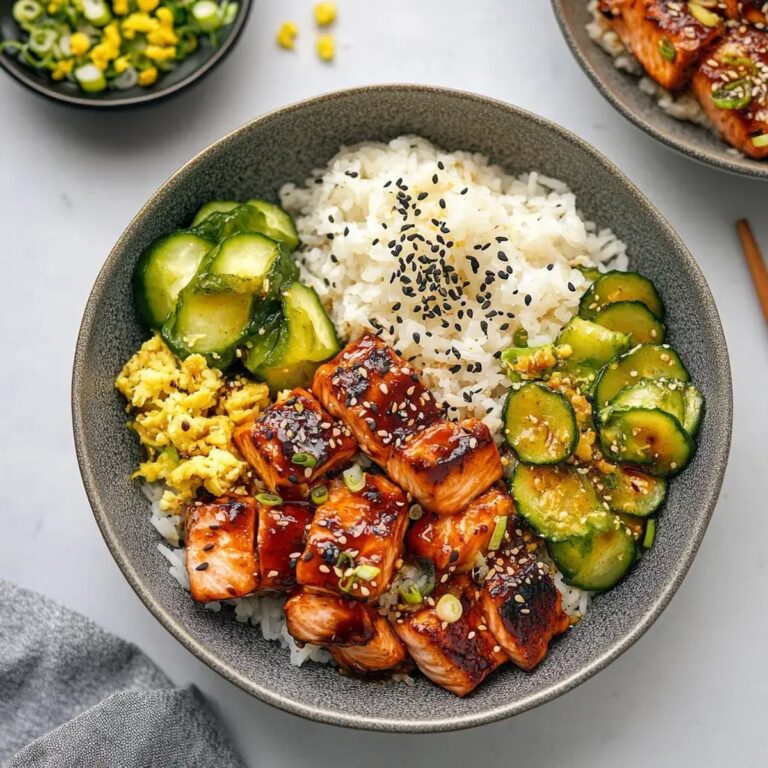 Teriyaki Salmon Bowl Recipe
