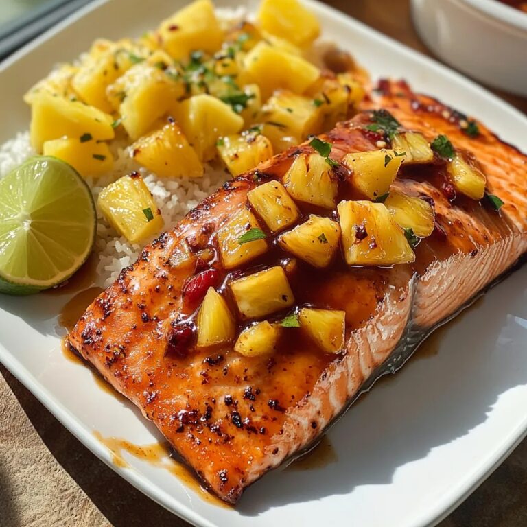 Pineapple Chipotle Salmon Recipe
