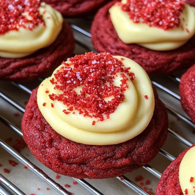 Cream Cheese Red Velvet Cookies Recipe