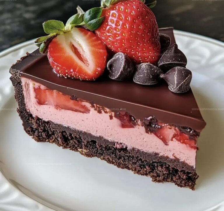 Chocolate Strawberry Cheesecake Recipe
