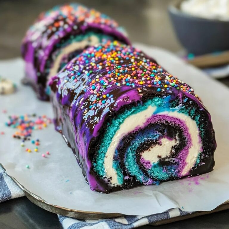 Galaxy Cake Roll Recipe