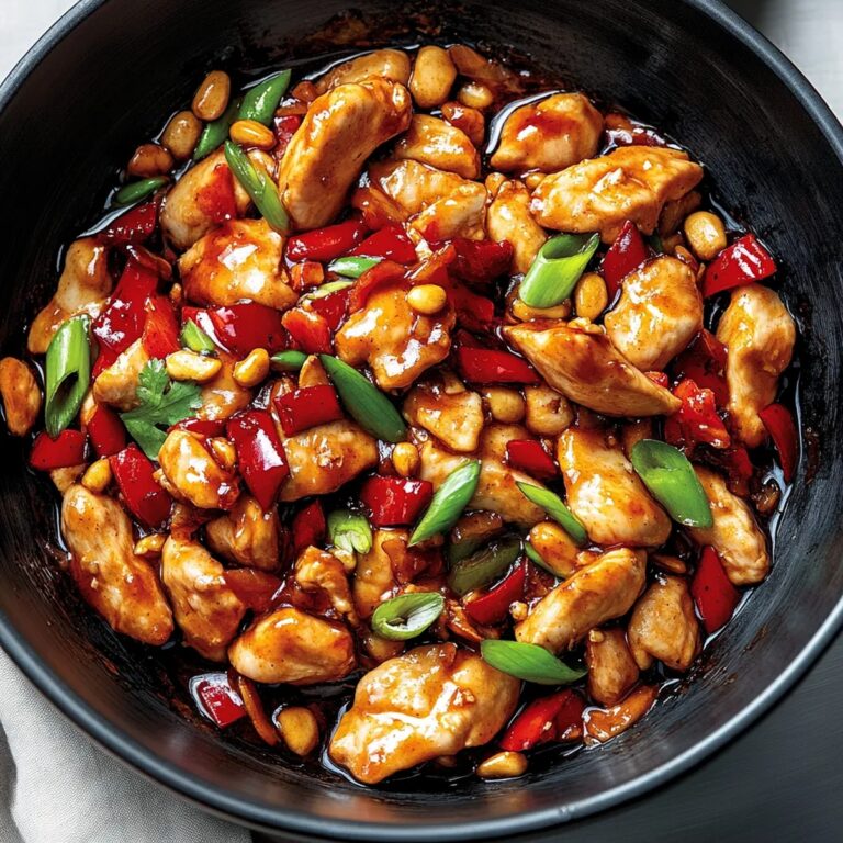 Homemade Kung Pao Chicken Recipe