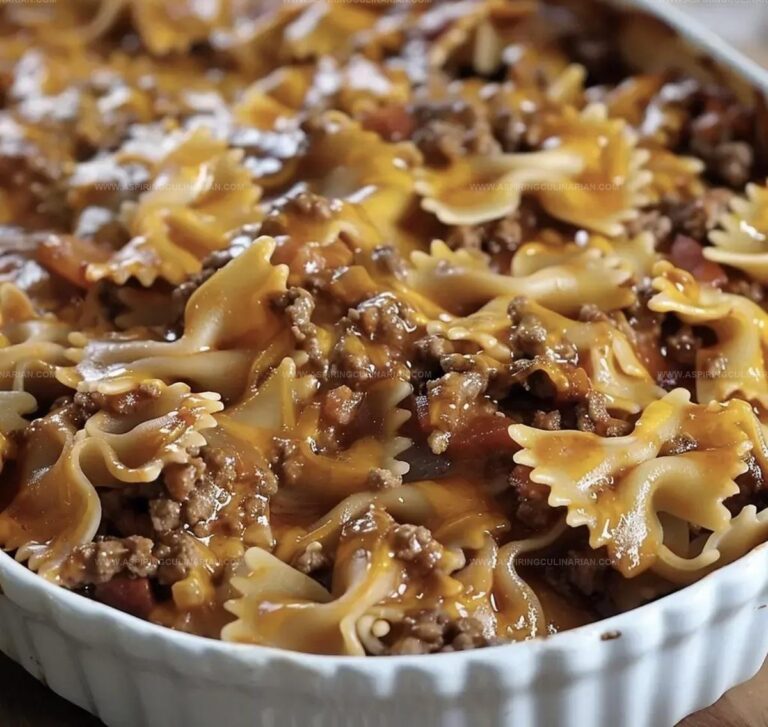 Sloppy Joe Casserole With Manwich Recipe